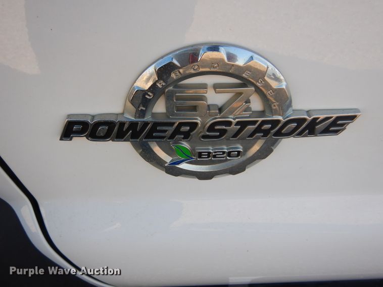 image for item FK9881 2015 Ford F550 Crew Cab flatbed truck