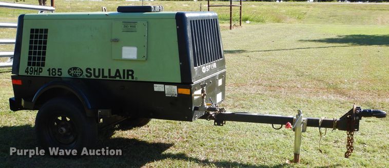 image for item FK9884 2011 Sullair 49HP185 air compressor