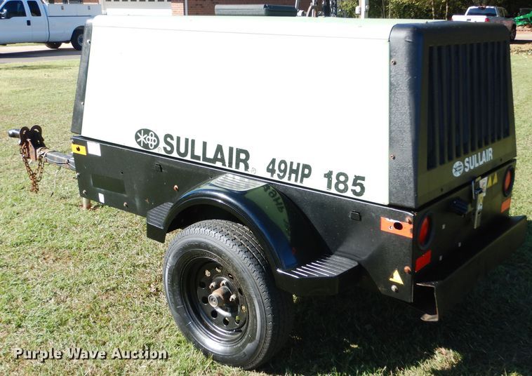 image for item FK9884 2011 Sullair 49HP185 air compressor