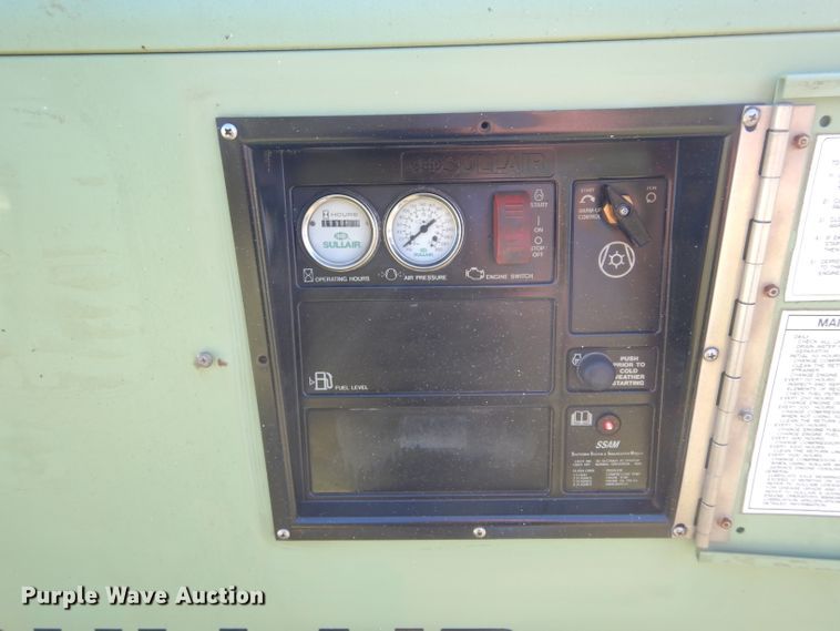 image for item FK9884 2011 Sullair 49HP185 air compressor