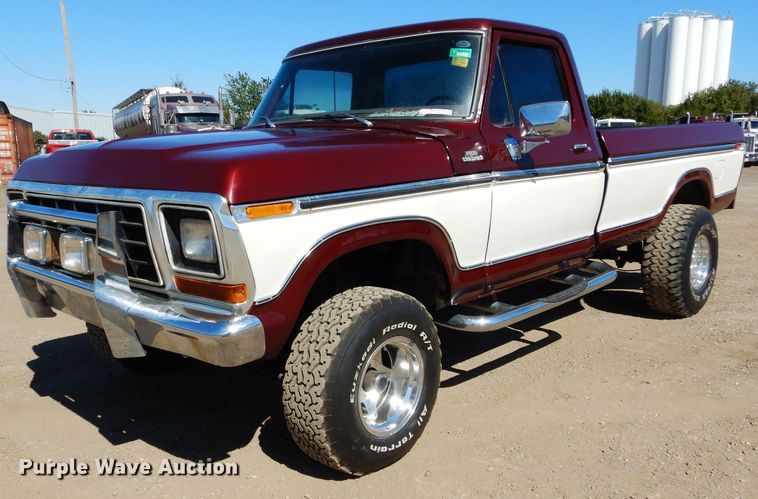 image for item FK9885 1977 Ford F150 pickup truck