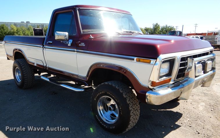 image for item FK9885 1977 Ford F150 pickup truck