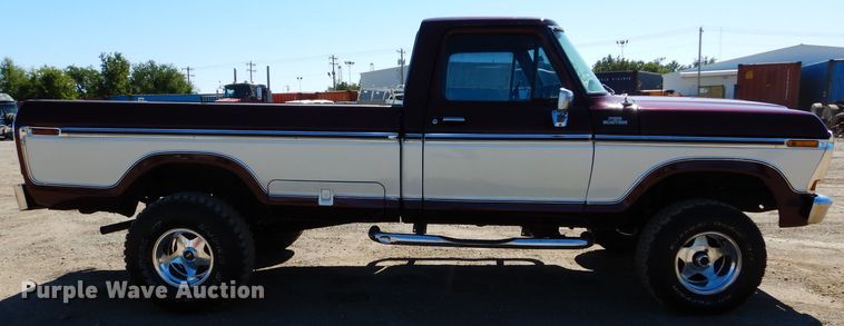 image for item FK9885 1977 Ford F150 pickup truck
