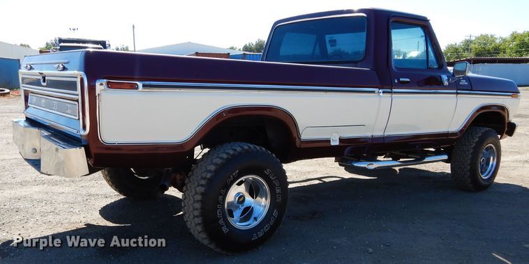 image for item FK9885 1977 Ford F150 pickup truck