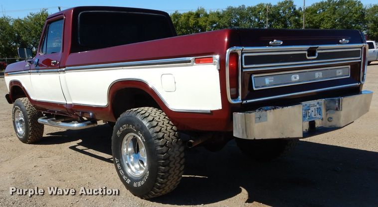 image for item FK9885 1977 Ford F150 pickup truck