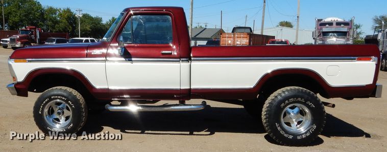 image for item FK9885 1977 Ford F150 pickup truck