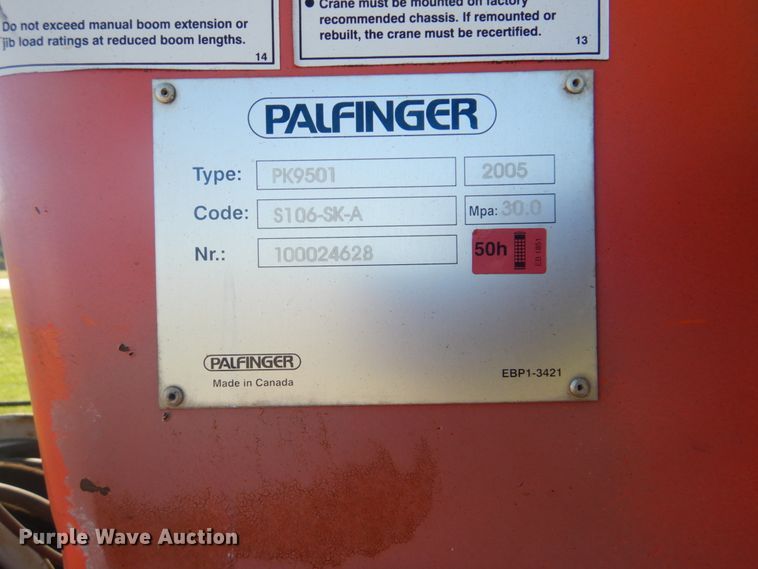 image for item FT9466 2006 Freightliner Business Class M2 crane truck