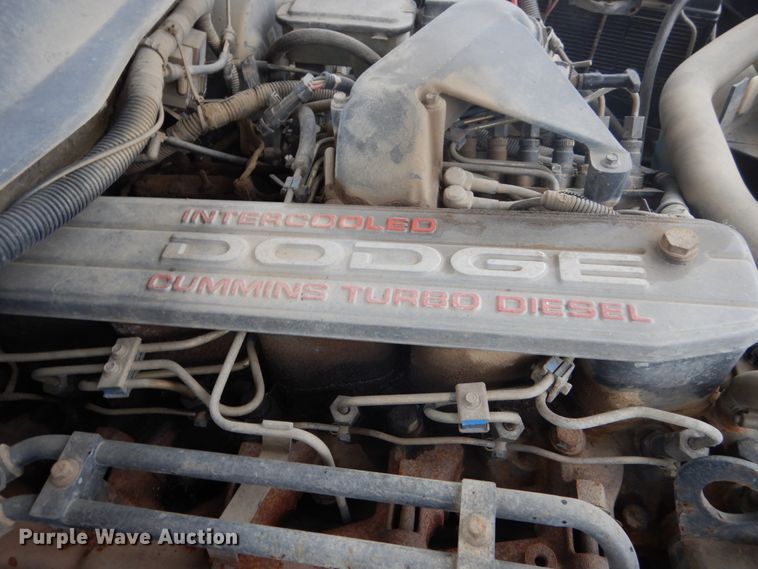 image for item FU9633 1994 Dodge Ram 2500 flatbed pickup truck