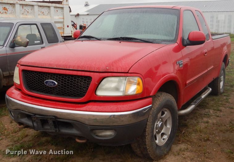 image for item FU9636 2002 Ford F150 SuperCab pickup truck