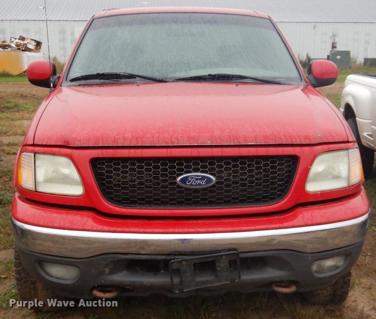 image for item FU9636 2002 Ford F150 SuperCab pickup truck