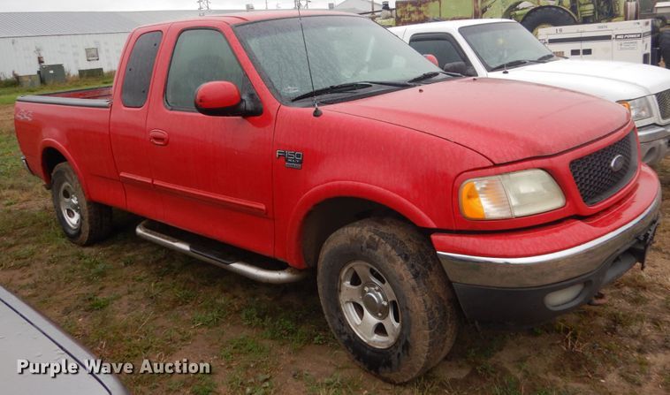 image for item FU9636 2002 Ford F150 SuperCab pickup truck