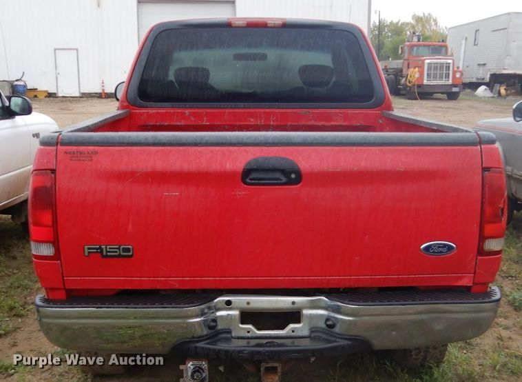 image for item FU9636 2002 Ford F150 SuperCab pickup truck