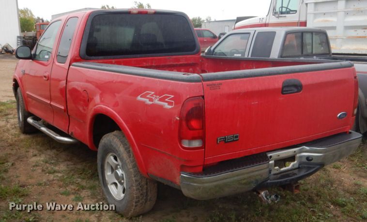 image for item FU9636 2002 Ford F150 SuperCab pickup truck