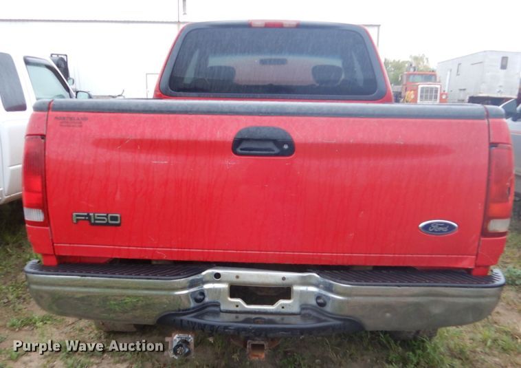 image for item FU9636 2002 Ford F150 SuperCab pickup truck