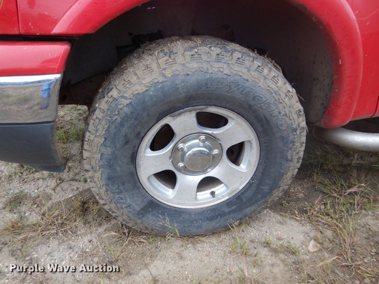 image for item FU9636 2002 Ford F150 SuperCab pickup truck