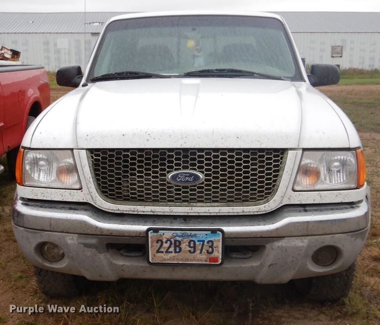 image for item FU9637 2001 Ford Ranger SuperCab pickup truck