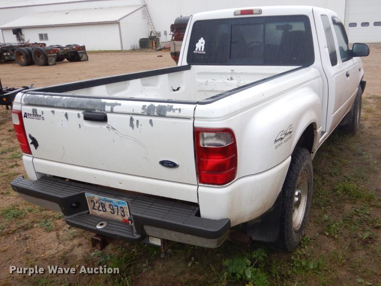 image for item FU9637 2001 Ford Ranger SuperCab pickup truck