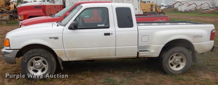 image for item FU9637 2001 Ford Ranger SuperCab pickup truck