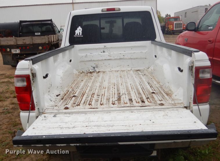 image for item FU9637 2001 Ford Ranger SuperCab pickup truck