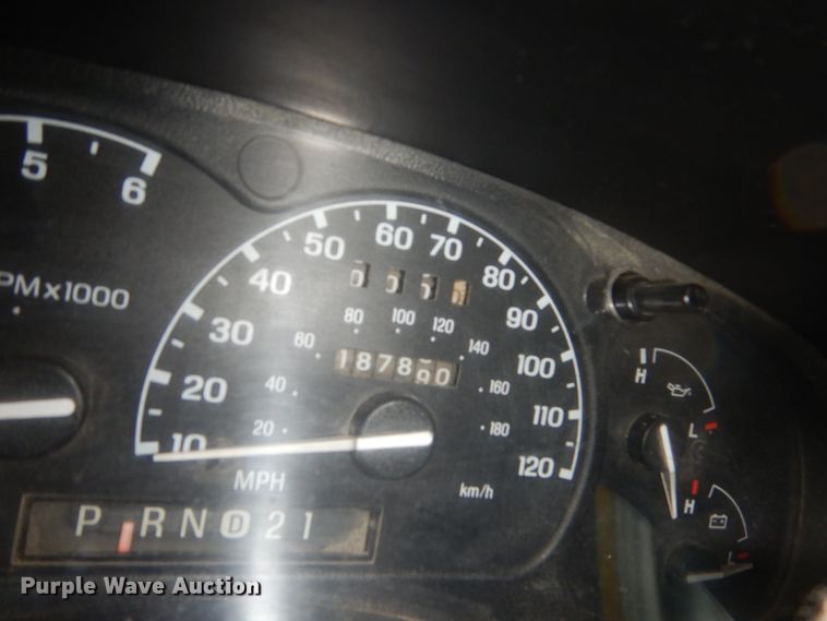 image for item FU9637 2001 Ford Ranger SuperCab pickup truck