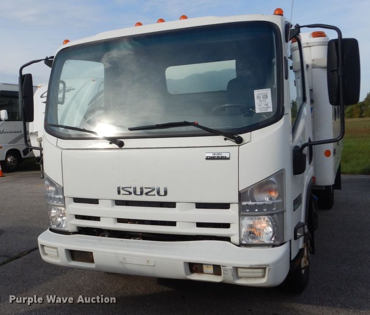 image for item FU9720 2013 Isuzu NPR refrigerated box truck