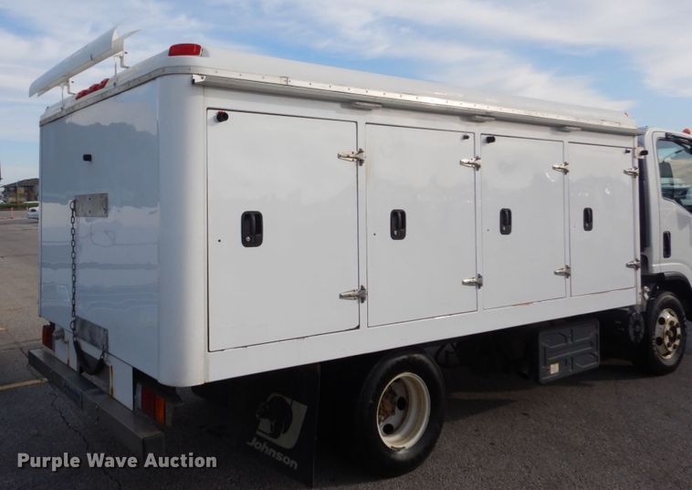 image for item FU9720 2013 Isuzu NPR refrigerated box truck