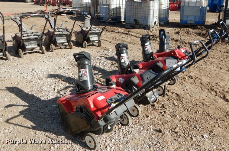 image for item GC9348 (4) Toro snow blowers