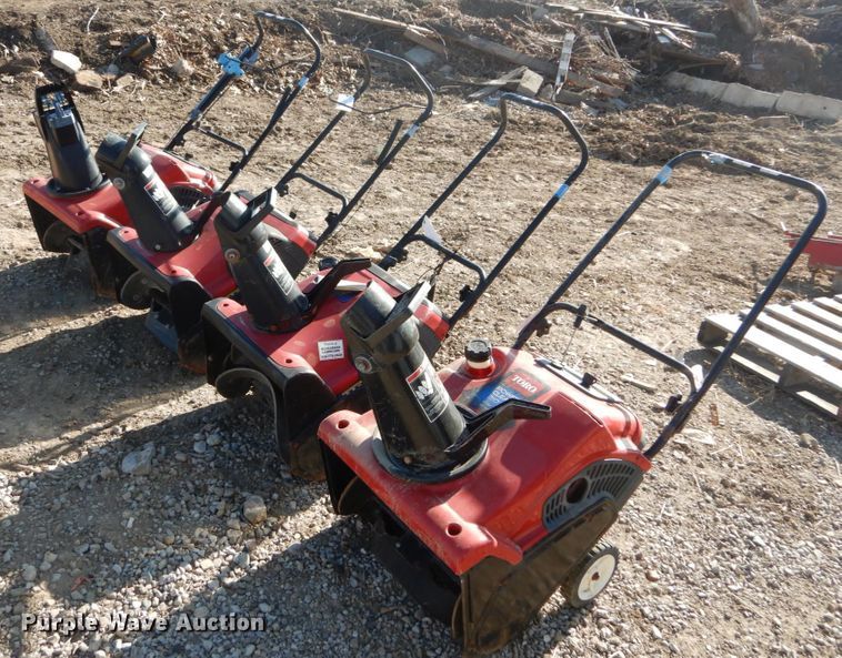image for item GC9348 (4) Toro snow blowers