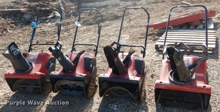 image for item GC9348 (4) Toro snow blowers