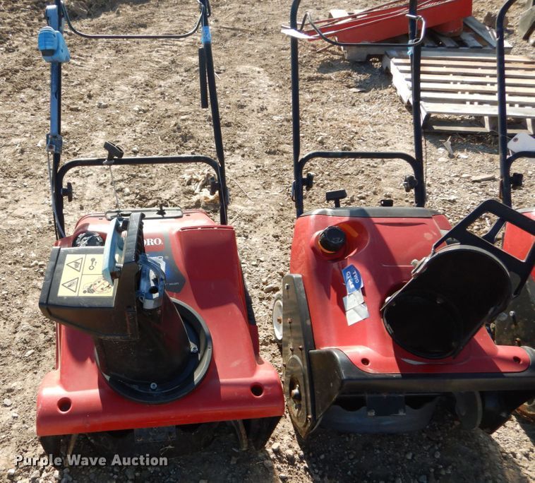 image for item GC9348 (4) Toro snow blowers