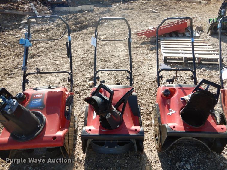 image for item GC9348 (4) Toro snow blowers