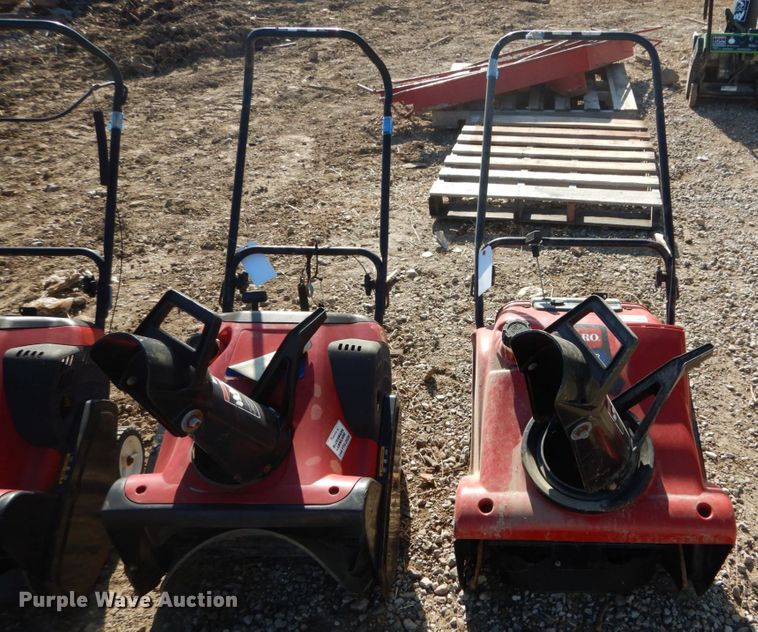 image for item GC9348 (4) Toro snow blowers