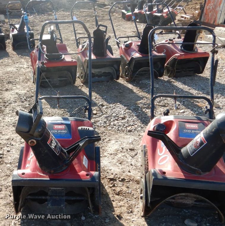 image for item GC9349 (4) Toro 3815 snow blowers