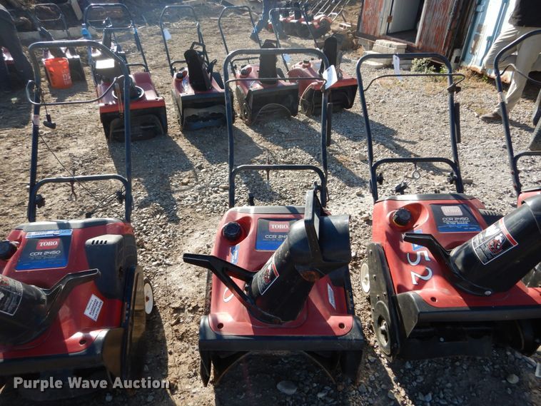 image for item GC9349 (4) Toro 3815 snow blowers