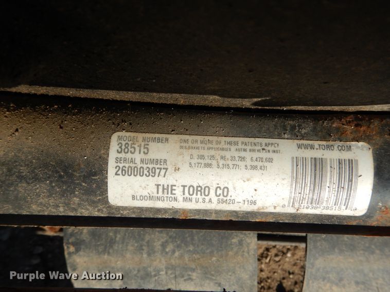 image for item GC9349 (4) Toro 3815 snow blowers