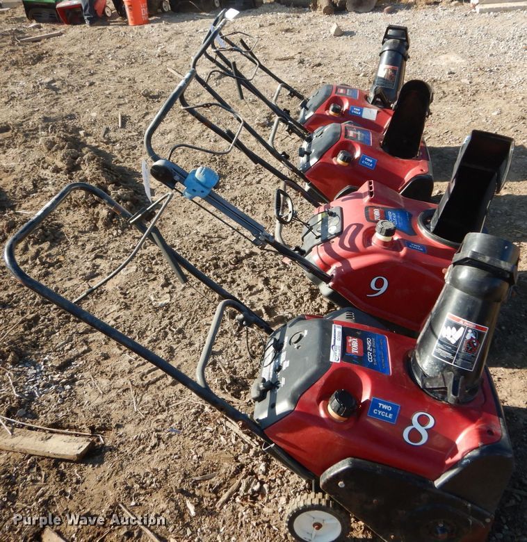 image for item GC9350 (4) Toro snow blowers