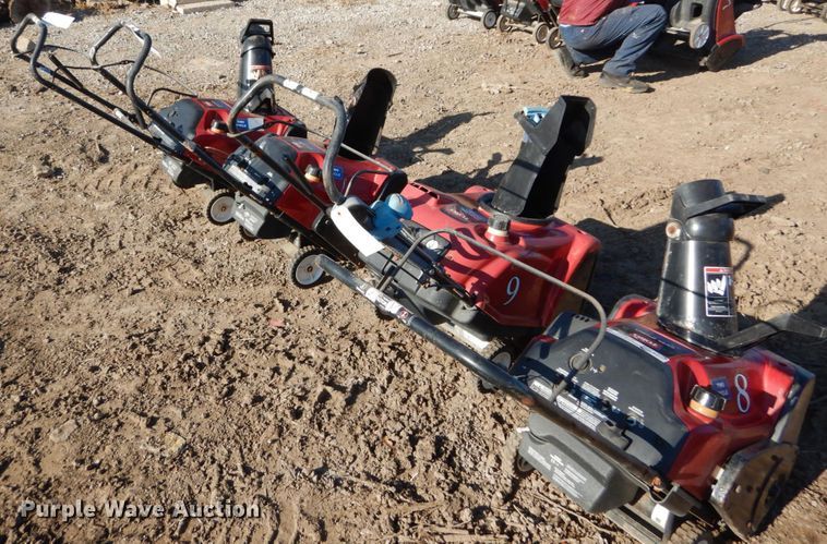 image for item GC9350 (4) Toro snow blowers