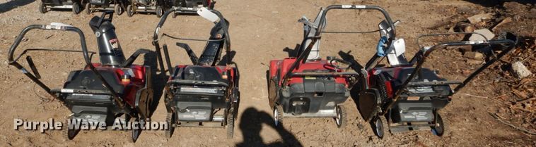 image for item GC9350 (4) Toro snow blowers