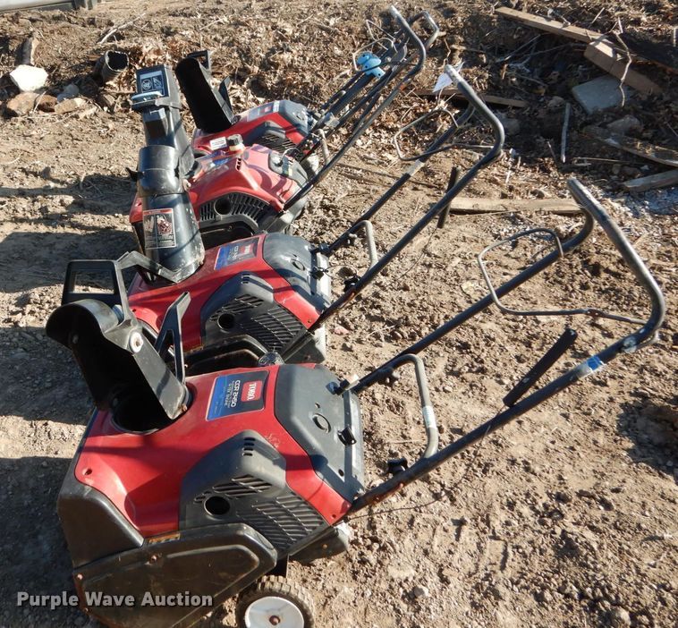 image for item GC9350 (4) Toro snow blowers