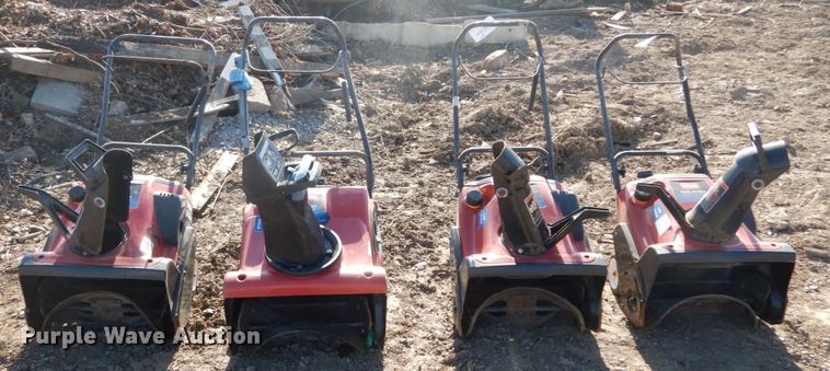 image for item GC9350 (4) Toro snow blowers