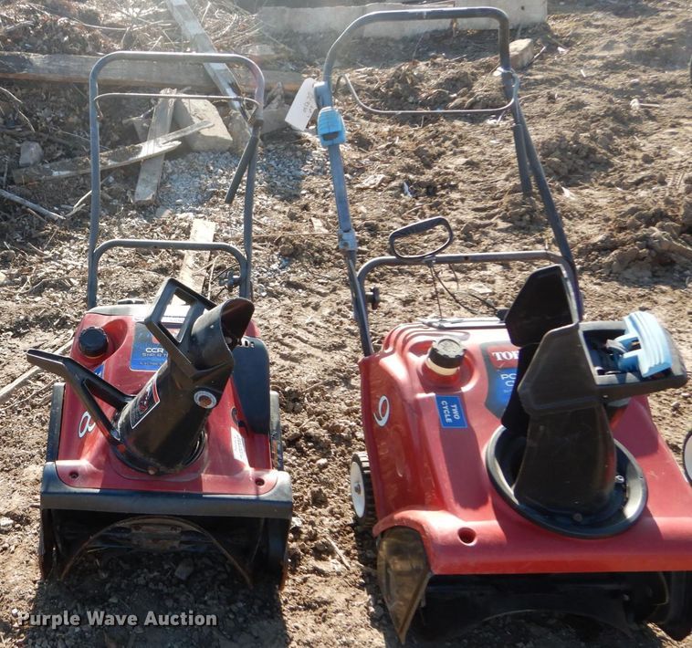 image for item GC9350 (4) Toro snow blowers