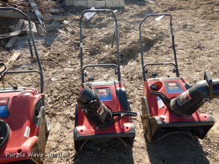 image for item GC9350 (4) Toro snow blowers