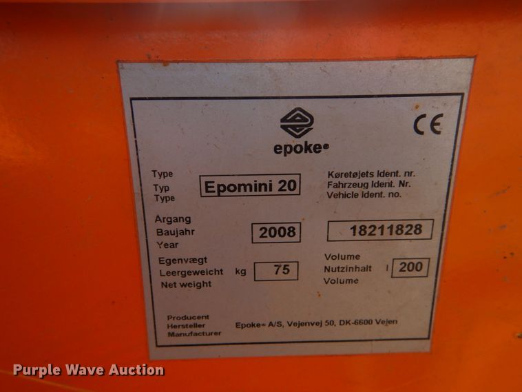 image for item GC9353 (2) Epoke Epomini 20 precision drop spreaders