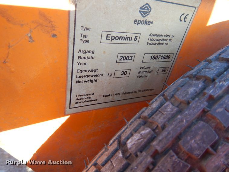 image for item GC9354 (2) Epoke Epomini 5 precision drop spreaders