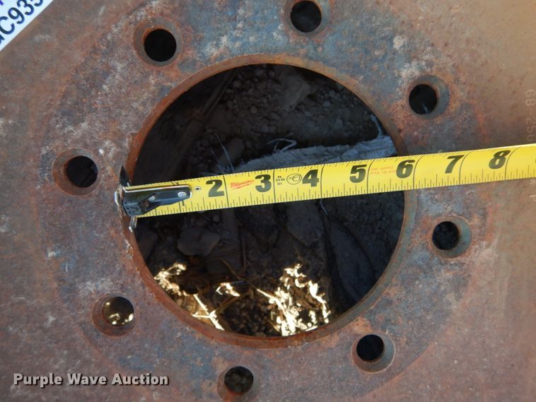 image for item GC9356 (4) 33x6x8 solid tires and wheels