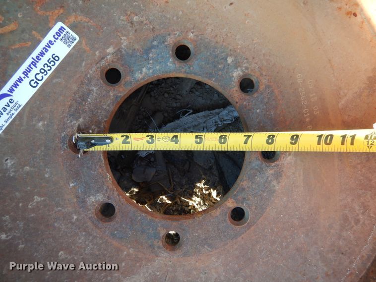 image for item GC9356 (4) 33x6x8 solid tires and wheels