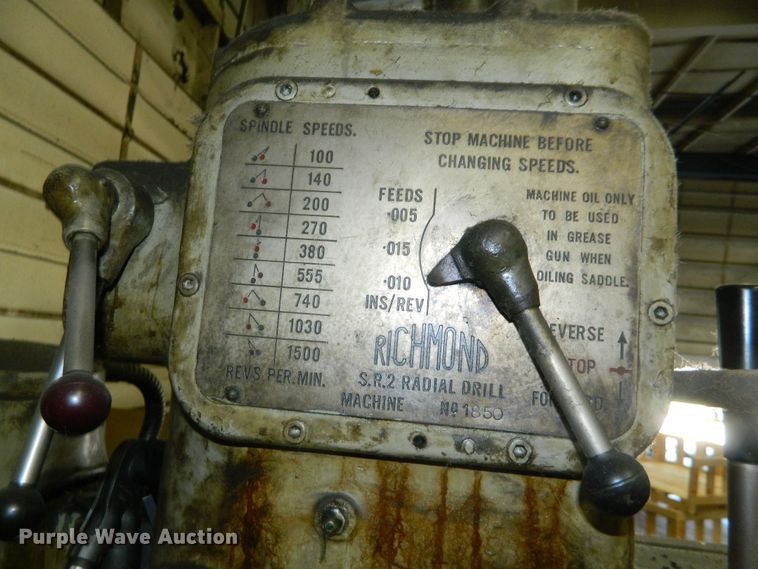 image for item GE9821 Richmond SR2 radial drill