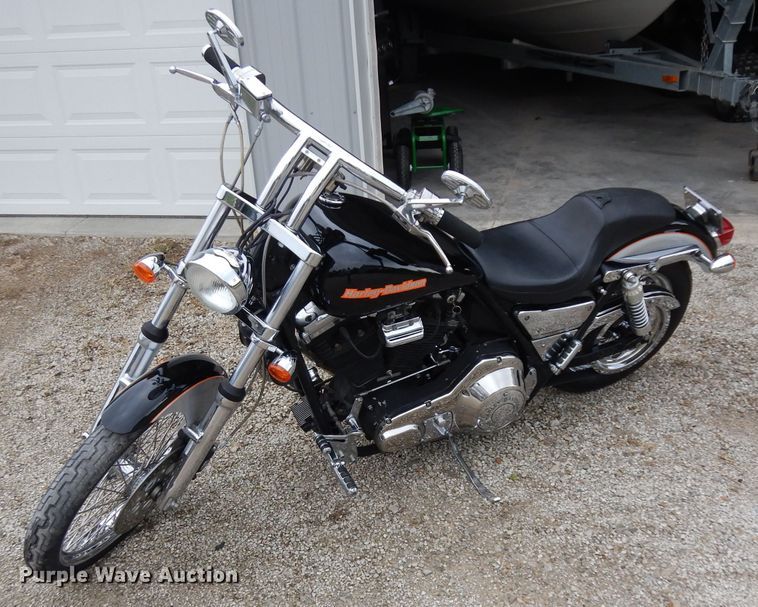 image for item GI9347 1990 Harley Davidson Super Glide Sport motorcycle