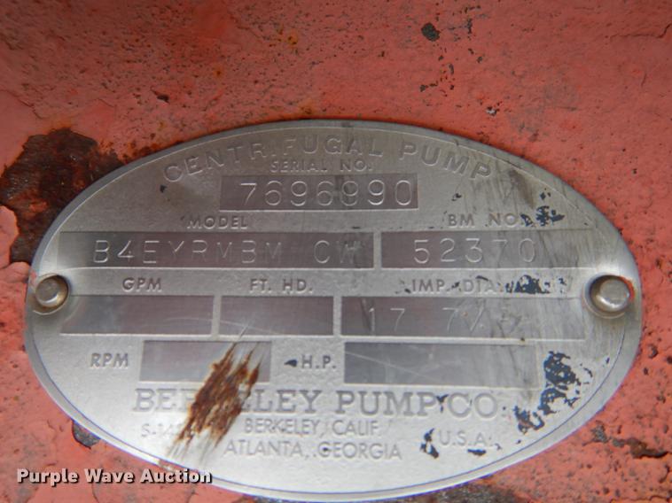 image for item GI9353 Irrigation pump