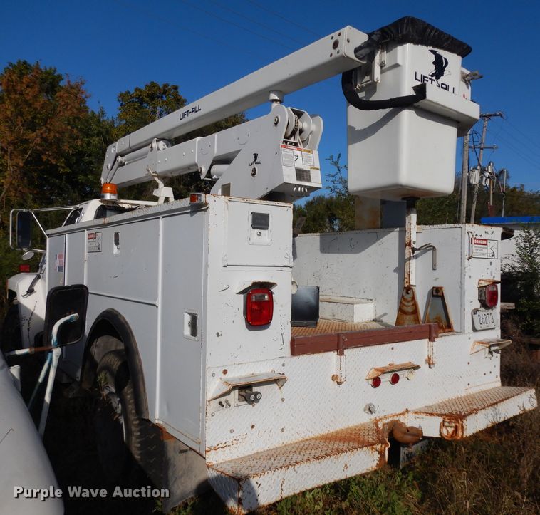 image for item GI9376 1992 Ford F600 bucket truck